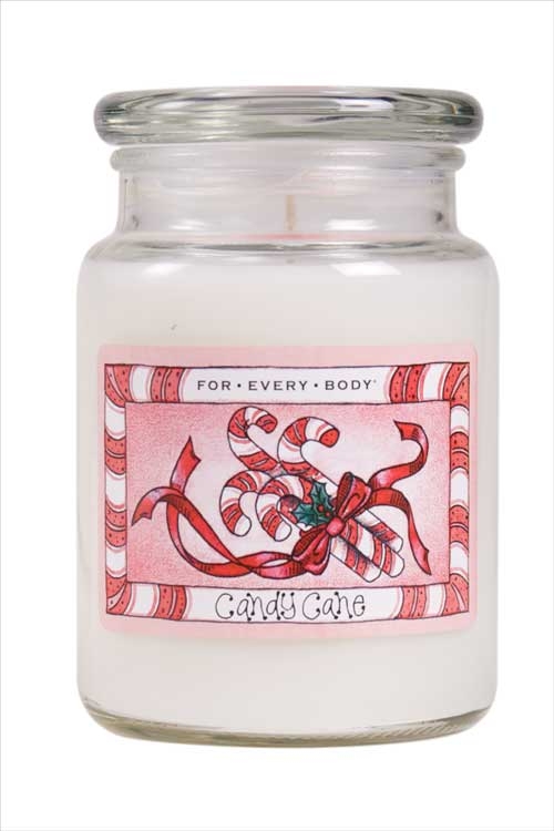 For Every Body Candle review, Candy Cane candle from For Every Body, Candlefind.com, the site for candle lovers